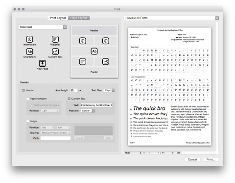 Screenshot of FontExplorer X Pro 6 (Photo: Business Wire)