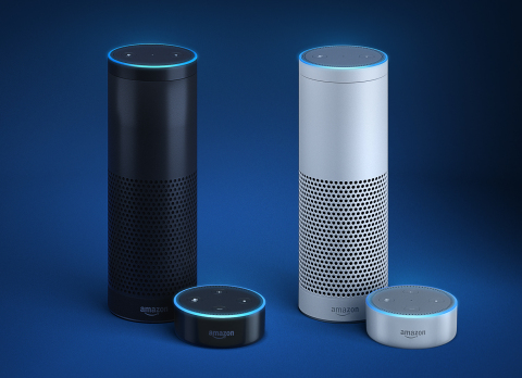 Alexa, Echo, and Echo Dot now available in the UK and Germany (Photo: Business Wire) 