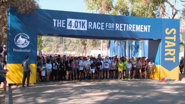 Prudential Race for Retirement at the Rose Bowl b-roll available now