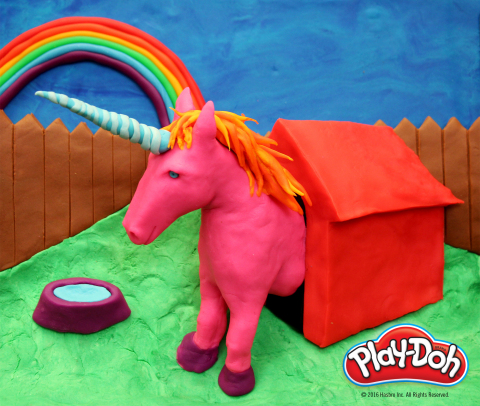 “In 60 years, I imagine…we’ll have unicorns as pets!” For today’s World PLAY-DOH Day, young PLAY-DOH fans across the globe were invited to open a can of imagination and share what they imagine life will look like 60 years into the future. With pink and blue pet unicorns, little ones are predicting a bright, colorful future ahead! Join in the conversation using #WORLDPLAYDOHDAY and #PLAYDOH60! Stop by the brand’s Facebook (www.facebook.com/playdoh) and Instagram (www.instagram.com/playdoh/) pages for more World PLAY-DOH Day inspiration! (Photo: Business Wire)