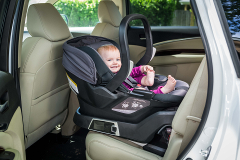 The new 4moms self-installing car seat takes the guesswork out of the installation process, and gives parents peace of mind. (Photo: Business Wire)