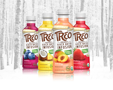 Treo Organic Birch Water Infusion (Photo: Business Wire)