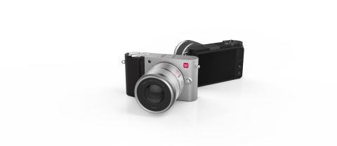 The YI M1 Mirrorless Digital Camera, launching soon, is the world's most connected mirrorless camera. (Photo: Business Wire)