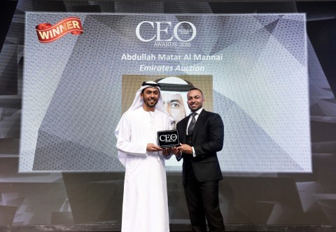 Abdulla Matar Al Mannaei Wins the Award for Best CEO in Middle East (Photo: ME NewsWire)