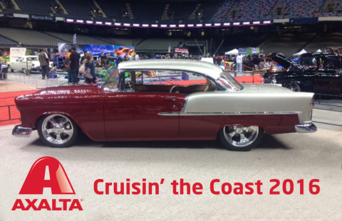 Axalta Coating Systems will be at Cruisin' the Coast automotive festival with Rudy Laris, Jr.'s 1955 ... 