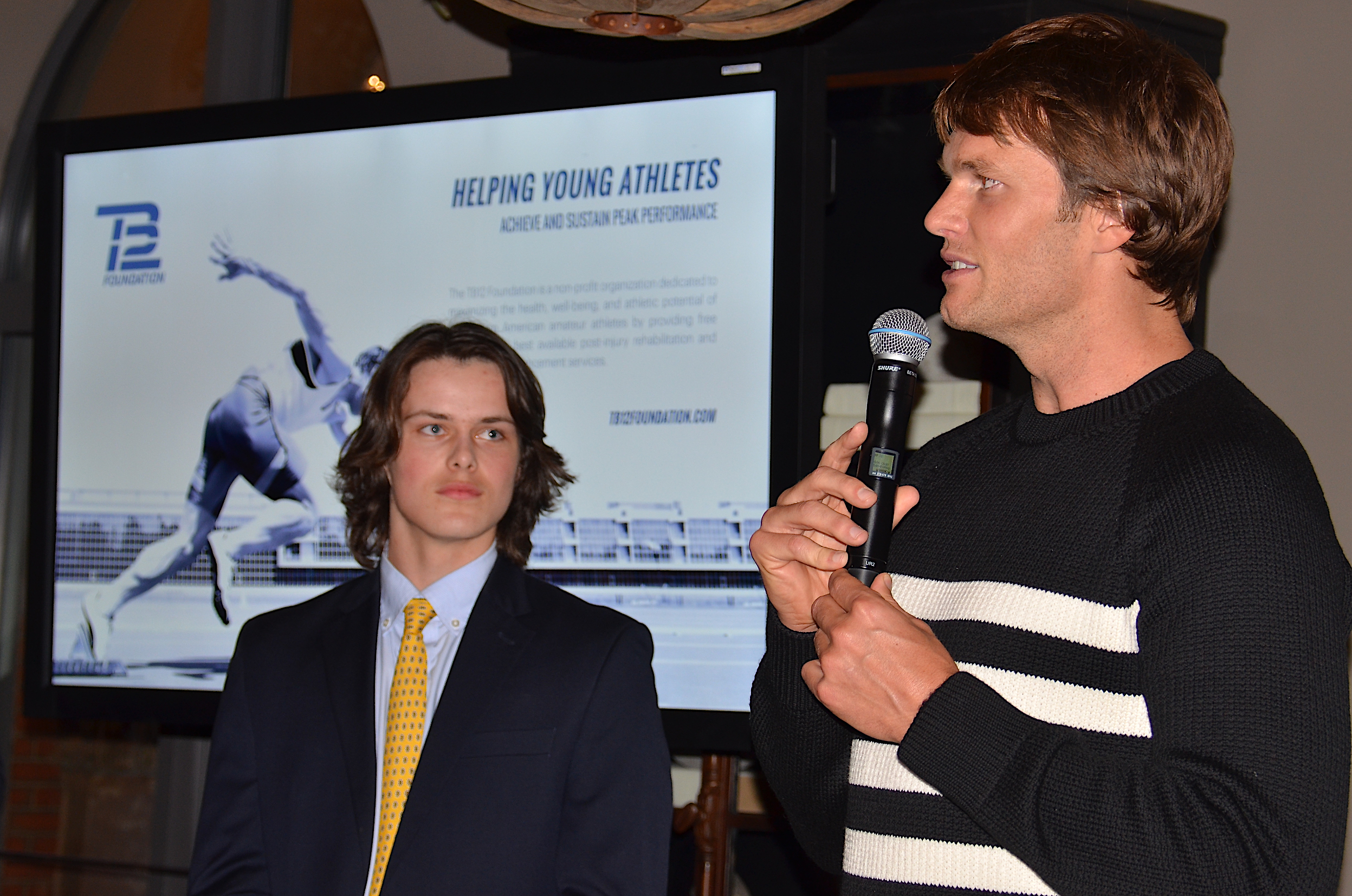 TB12 Announce the TB12 Foundation