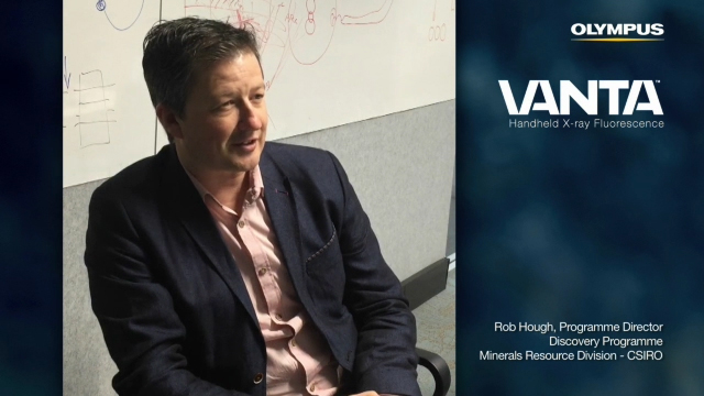 Vanta handheld XRF analyzer Q&A with Rob Hough of CSIRO