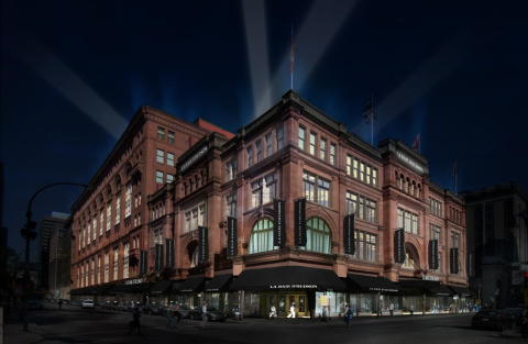 An artist rendering of the newly renovated Hudson's Bay store in Montreal.
(Photo: Business Wire)
