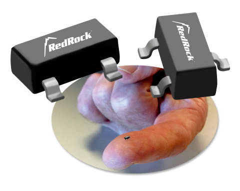 Featuring an incredibly tiny footprint, high sensitivity and low power consumption, the robust RedRock product line of will fit perfectly into any design where space and power are critical. Ideal for wearables, medical, consumer, industrial and other applications. (Photo: Business Wire)