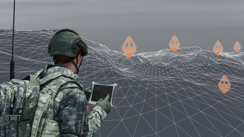 BAE Systems' work on DARPA's new handheld electronic warfare technology is designed to provide better tactical situational awareness for superior troop protection and a greater ability to defeat hostile threats. (Photo: BAE Systems)