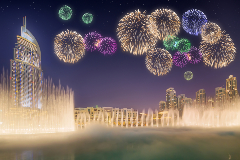 New Year’s Eve Fireworks in Dubai (Photo Credit: © Boule13 | Dreamstime.com)