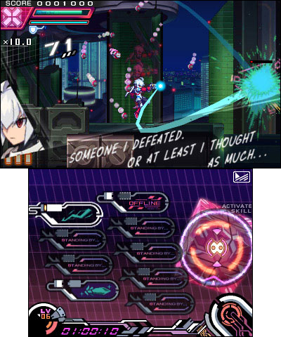 From INTI CREATES, Azure Striker GUNVOLT 2 is a 2D action/platforming game in the style of the Japanese classics of yesteryear, available exclusively on Nintendo 3DS. (Graphic: Business Wire)