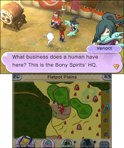 Try out the new YO-KAI WATCH 2: Bony Spirits and YO-KAI WATCH 2: Fleshy Souls games with a special (and free!) demo, available now. (Graphic: Business Wire)