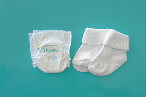 The New Size P-3 Diaper is Three Sizes Smaller than Newborn Diapers to Fit the Most Vulnerable Premature Babies Weighing as Little as 1 Pound. (Photo: Business Wire)