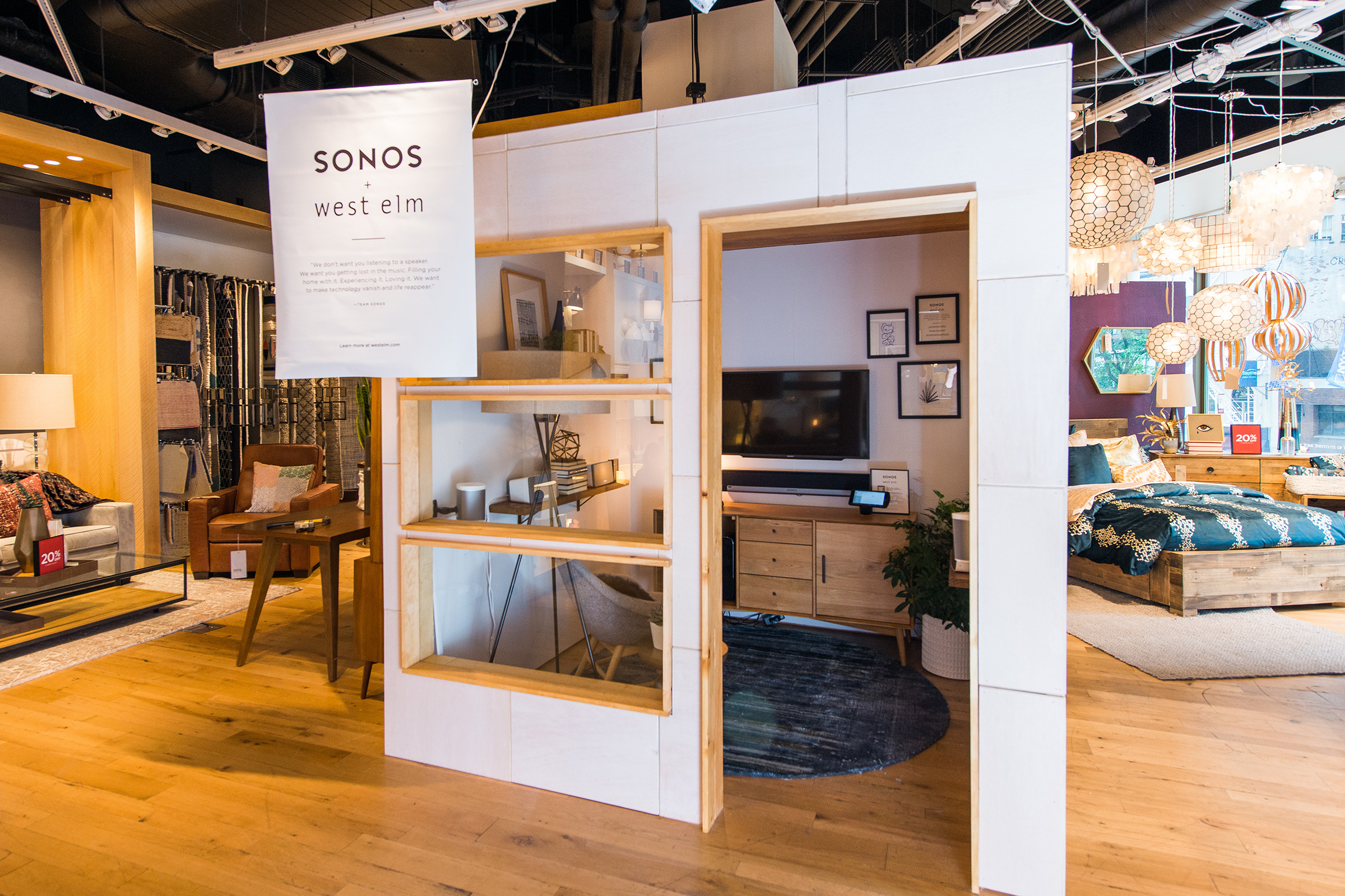 West Elm and Sonos Fine Tune Shopping 