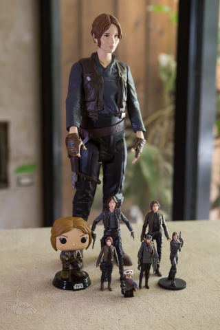 Highlights of new "Jyn Erso" toys from "Rogue One: A Star Wars Story." These new toys and many more products inspired by "Rogue One: A Star Wars Story" launched globally at retail on September 30, 2016. (Photo: Business Wire)