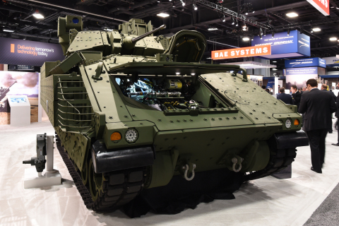 BAE Systems debuts Next Generation Bradley prototype at AUSA 2016 (Photo: BAE Systems)