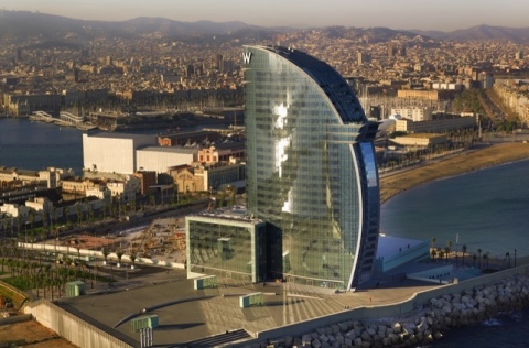 Hotel W in Barcelona, Spain (Photo: Business Wire)