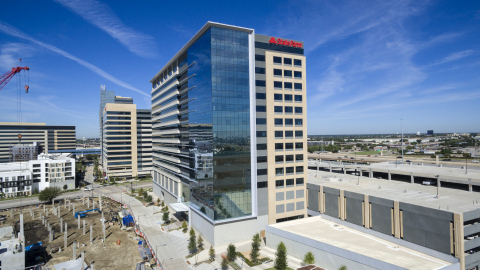 KDC Completes Fourth Office Tower for State Farm at CityLine in North Texas (Photo: Business Wire)