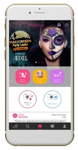 Must Have Halloween 2016 Beauty Look Collection Launched by YouCam Makeup and Ardell Lashes. (Graphic: Business Wire)