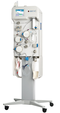 The Aurora™ Xi Plasmapheresis System is now available from Fresenius Kabi. (Photo: Business Wire)
