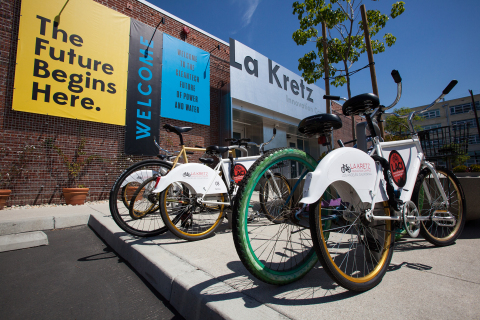 La Kretz Innovation Campus, LA's new cleantech innovation hub. (Photo: Business Wire)