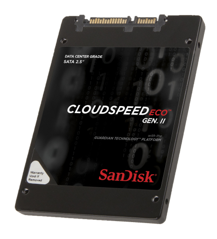 SanDisk-branded CloudSpeed Eco Gen. II SATA from Western Digital is now certified for use with VMware platforms (Photo: Business Wire)