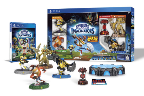 Skylanders Imaginators introduces two new guest star characters -- Crash Bandicoot and his arch-nemesis Dr. Neo Cortex – to the lineup of Skylanders Sensei characters as fully-playable toys. (Photo: Business Wire)