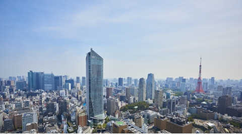 東京の風景（写真：ビジネスワイヤ）