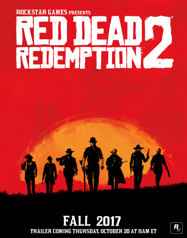 Rockstar Games®, a publishing label of Take-Two Interactive Software, Inc. (NASDAQ: TTWO), is proud to announce that the highly anticipated Red Dead Redemption 2® will release worldwide in Fall 2017 for PlayStation®4 computer entertainment systems and for the Xbox One games and entertainment system. (Photo: Business Wire)
