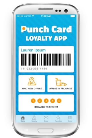 New from Excentus and Verifone, the Digital PunchCard Loyalty Solution for C-Stores (Photo: Business Wire)