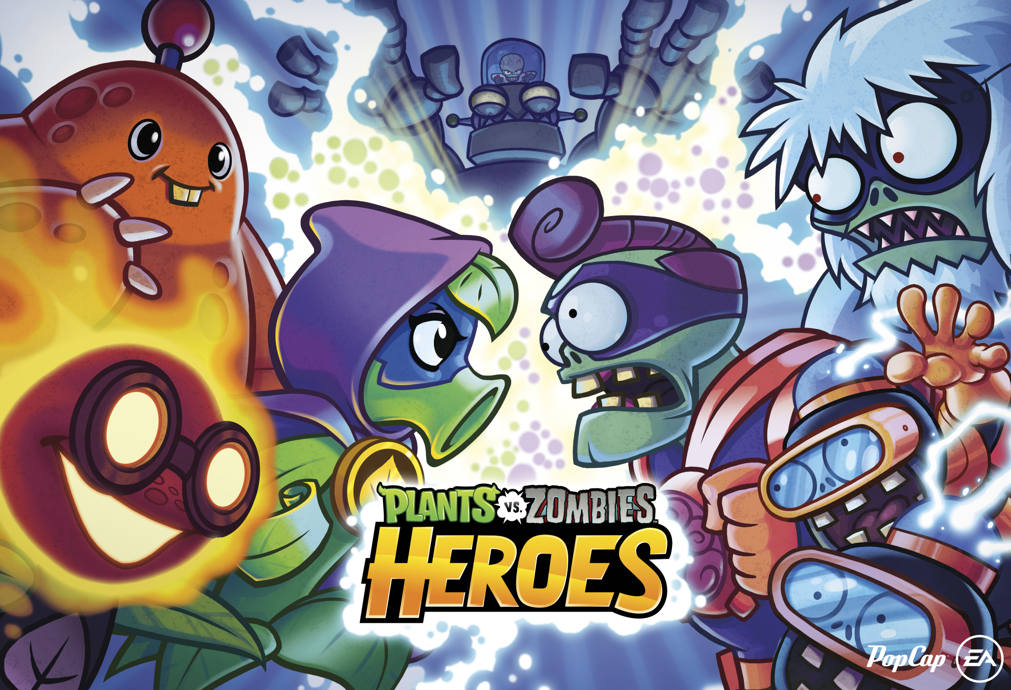 Plants Vs Zombies Heroes Kicks Off The Lawn Of A New Battle