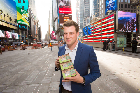 Graze CEO, Anthony Fletcher during graze's US retail launch (Photo: Business Wire)