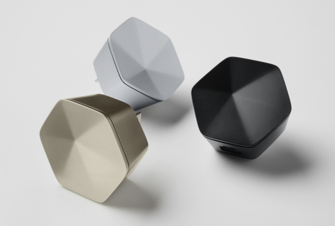 Pods supplied by Sagemcom come in three colors: Champagne, Silver or Onyx, and are available in country-specific plug configurations. (Photo: Business Wire)