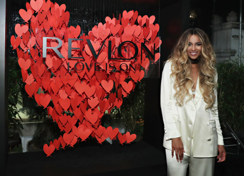 Revlon Global Brand Ambassador Ciara Attends the RevlonXCiara Launch Event in New York City/Refinery Hotel (Photo: Business Wire)