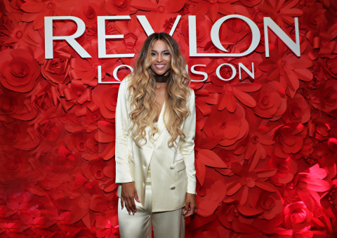 Revlon Brand Ambassador Ciara Attends the RevlonXCiara Launch Event in New York City/Refinery Hotel (Photo: Business Wire)
