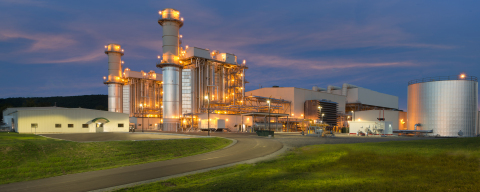 The 829 MW Panda Liberty Generating Station located in Bradford County, PA (Photo: Business Wire)