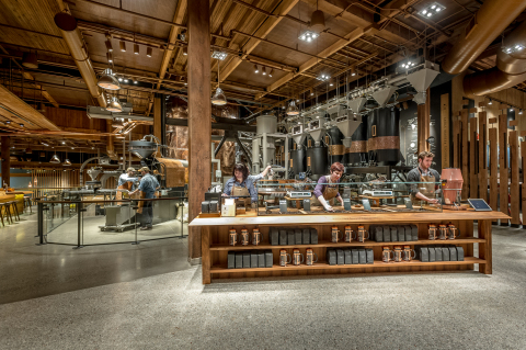 Starbucks Reserve Roastery & Tasting Room - Seattle, WA (Photo: Business Wire)