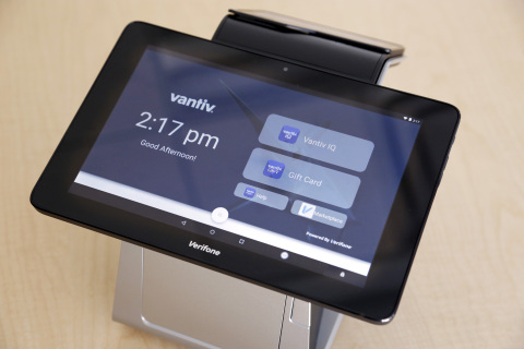 Vantiv is the first to offer Verifone Carbon with the commerce platform (Photo: Business Wire)