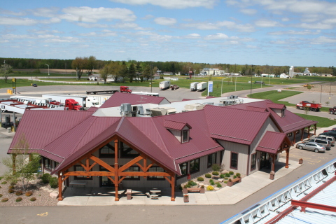 Innovative rooftop finished with Dura Coat Durapon 70 coatings. (Photo: Axalta)