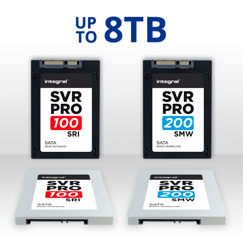 The Integral SVR PRO range delivers a breakthrough in Enterprise SSD capacity (Photo: Business Wire)