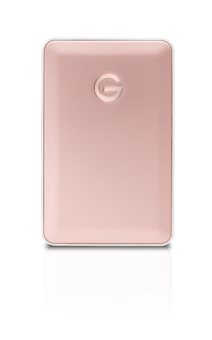 G-Technology G-DRIVE mobile USB-C in Rose Gold (Photo: Business Wire)