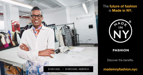 "I work, design, and manufacture everything in New York City. You can't be more Made in New York than that!" - B Michael (Photo: Business Wire)