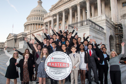 Broadcom MASTERS at the U.S. Capitol (Photo: Business Wire)
