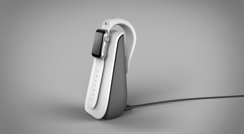 CMRA Charger also charges Apple Watch (Photo: Business Wire)