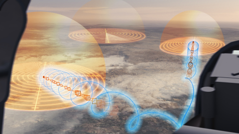 DARPA has awarded BAE Systems a $13.3 million contract to extend its work on the Adaptive Radar Countermeasures project. (Graphic: BAE Systems)