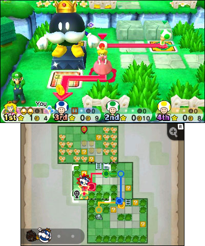 In Mario Party Star Rush, think fast and have a blast with a variety of ways to party on the go or on the couch with Mario, Toad and more classic characters from the Mushroom Kingdom. (Photo: Business Wire)