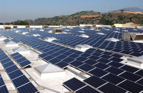 Sourcing fifty percent of Walmart's energy needs through renewables. (Photo: Business Wire)