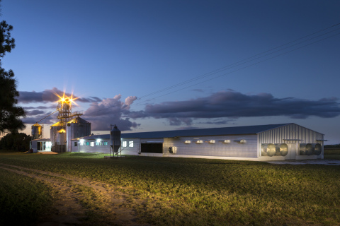 AGCOのザンビア・ルサカにある未来農場、穀物・家禽学習センター（写真：ビジネスワイヤ）