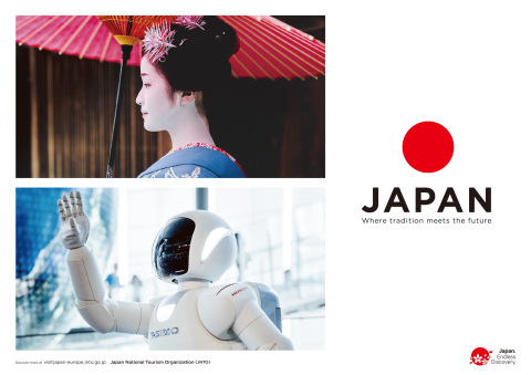 Expressing the appealing contrast of traditional and modern Japan (Graphic: Business Wire)